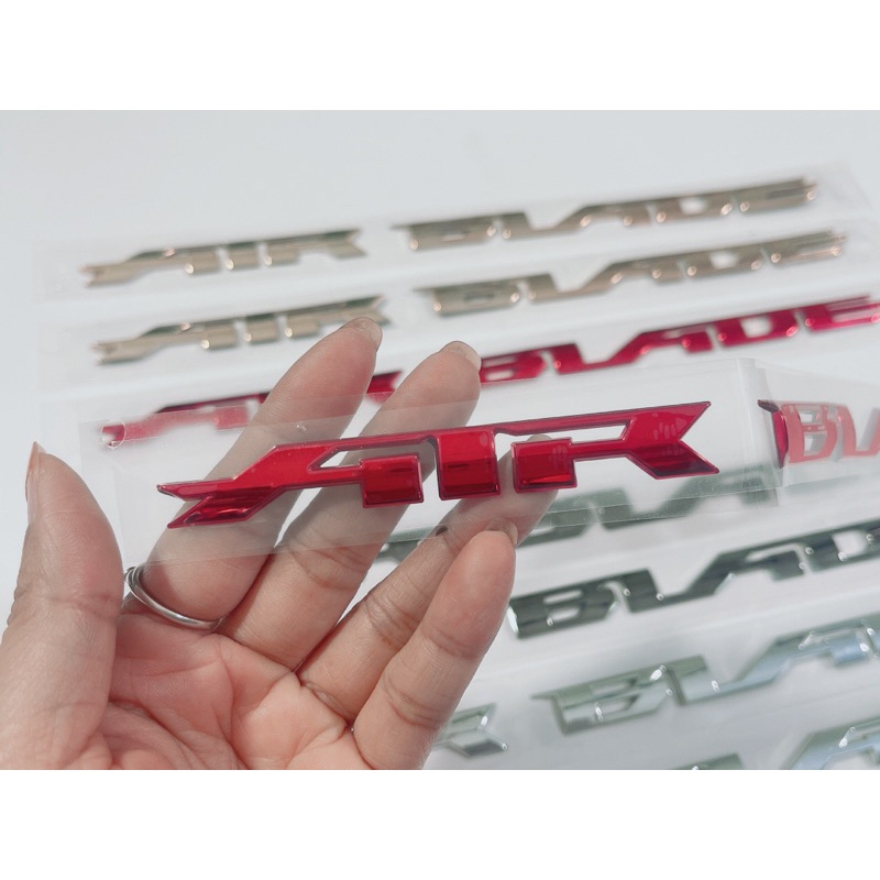 Tem nổi xi cứng xe AB AirBlade đời 2015-2019 hàng loại 1 thay thế zin có sẵn keo dán