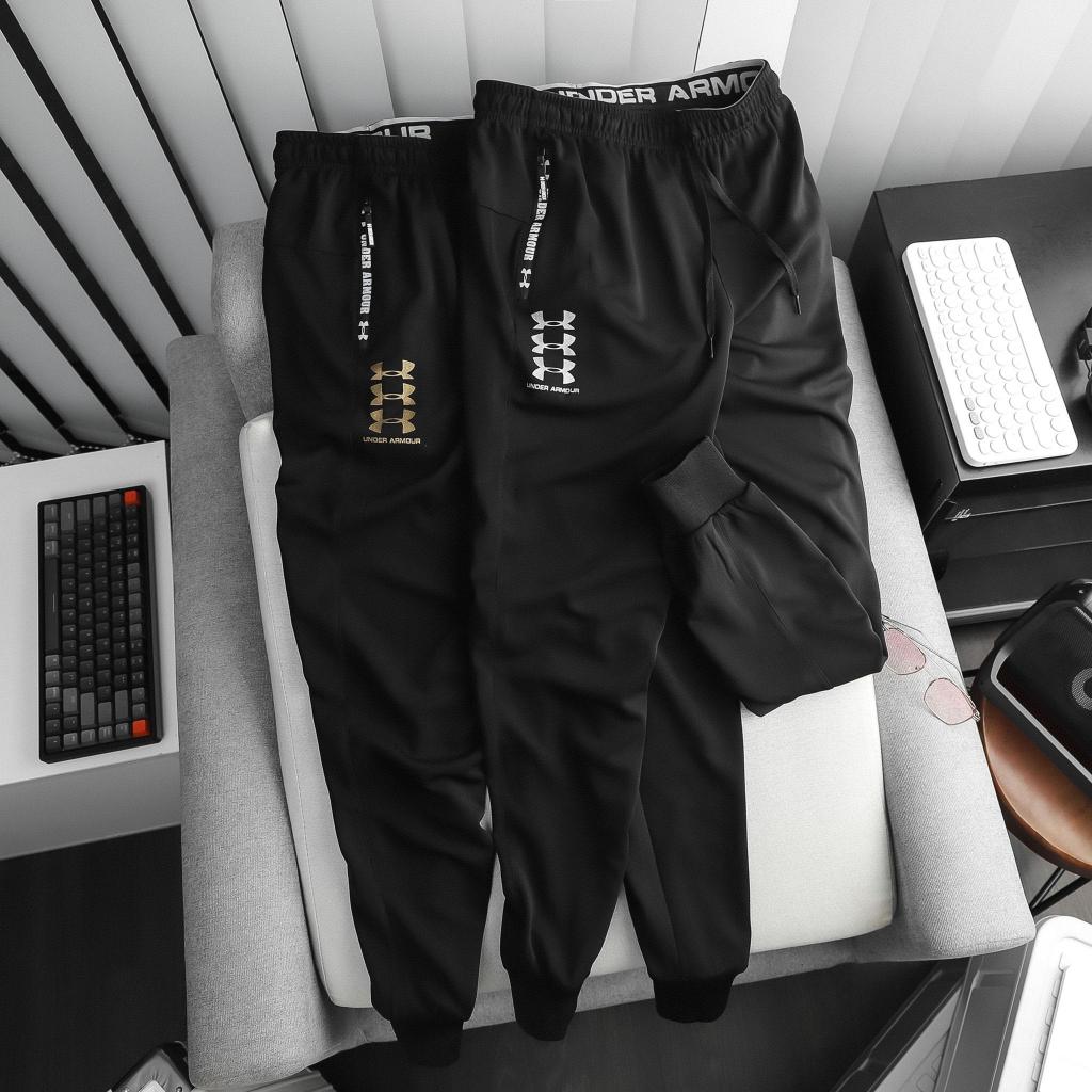 Quần dài nam Jogger thể thao U.DER chất vải thun cao cấp,mềm mịn,co dãn,form Slim