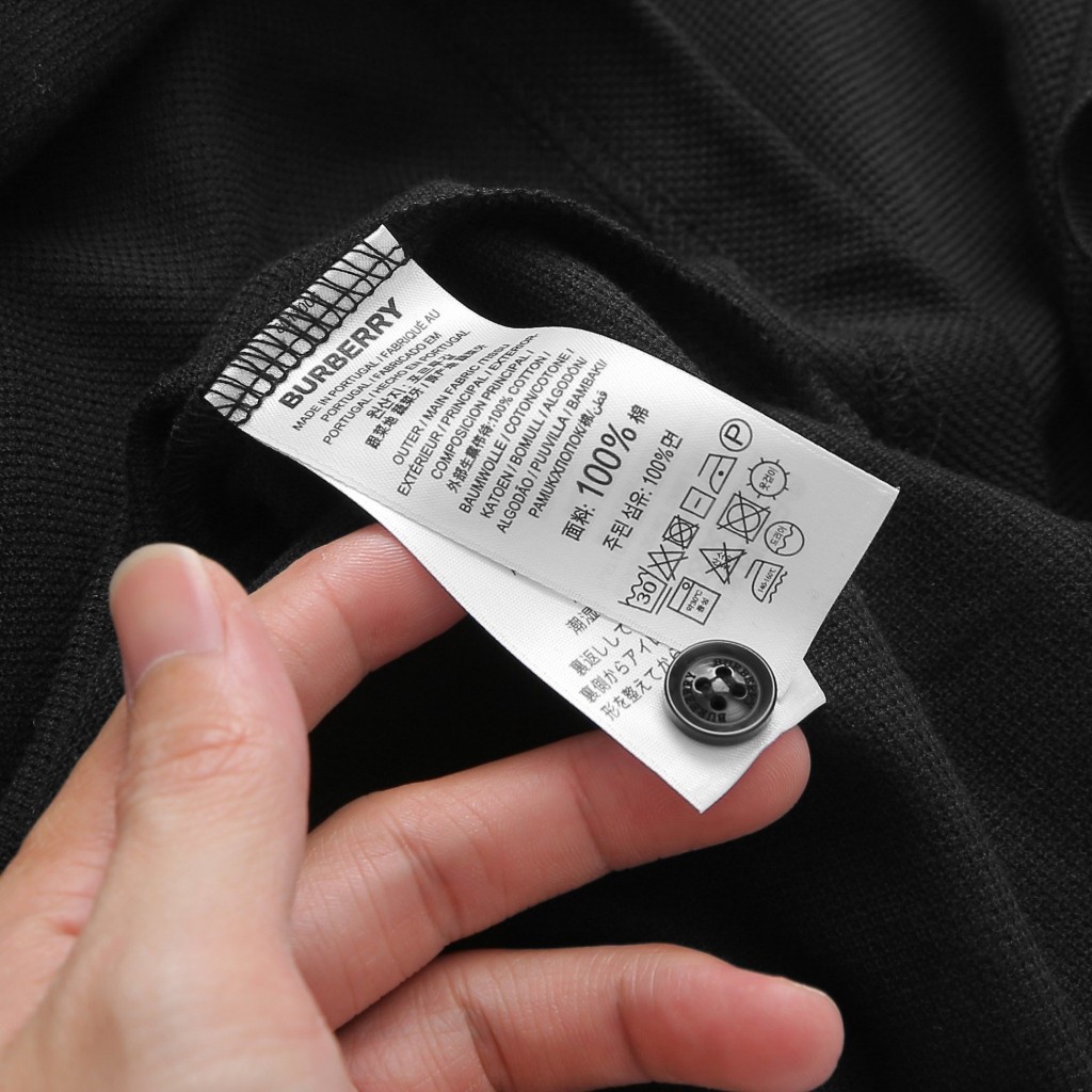 Áo Polo Nam BBR Ngắn Tay Cổ Phối Karo PL32, Form slim, vải cotton gai pique, thấm hút, Hàng VNXK