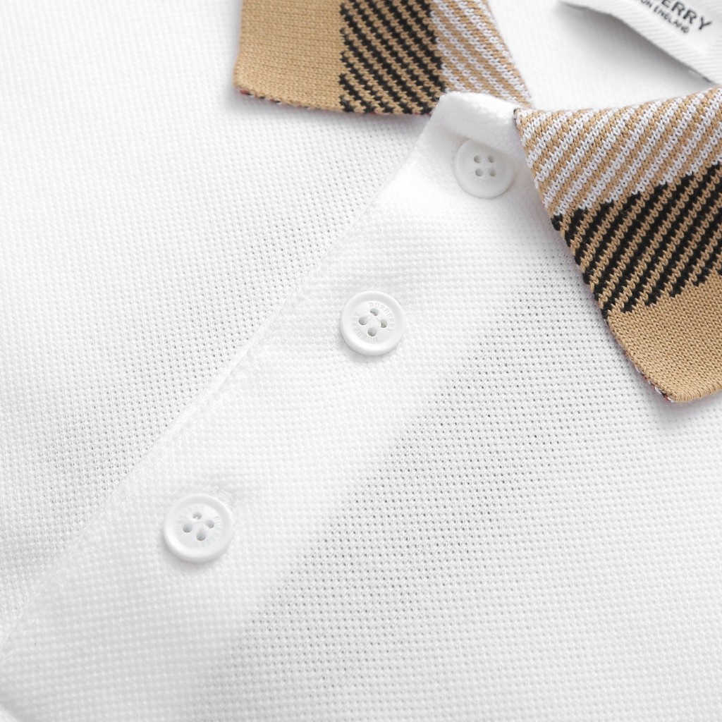 Áo Polo Nam BBR Ngắn Tay Cổ Phối Karo PL32, Form slim, vải cotton gai pique, thấm hút, Hàng VNXK