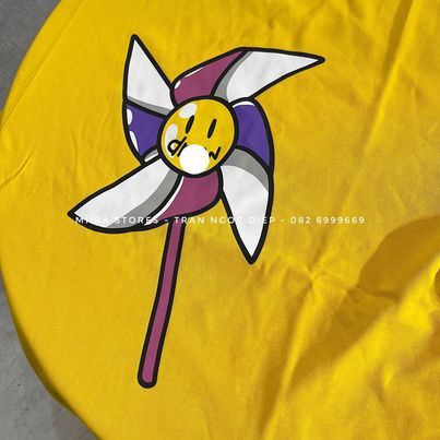 PIN WHEEL SS TEE - Áo thun tee in hình chong chóng D SS21