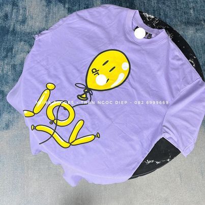 JOY SS23 - Áo thun tee in hình quả bóng bay và chữ JOY D