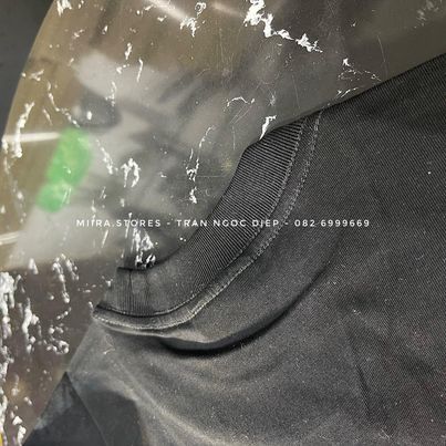 SKETCH MASCOT EMBROIDERY BLACK - Áo thun tee thêu hình mặt cười Mascot trước ngực