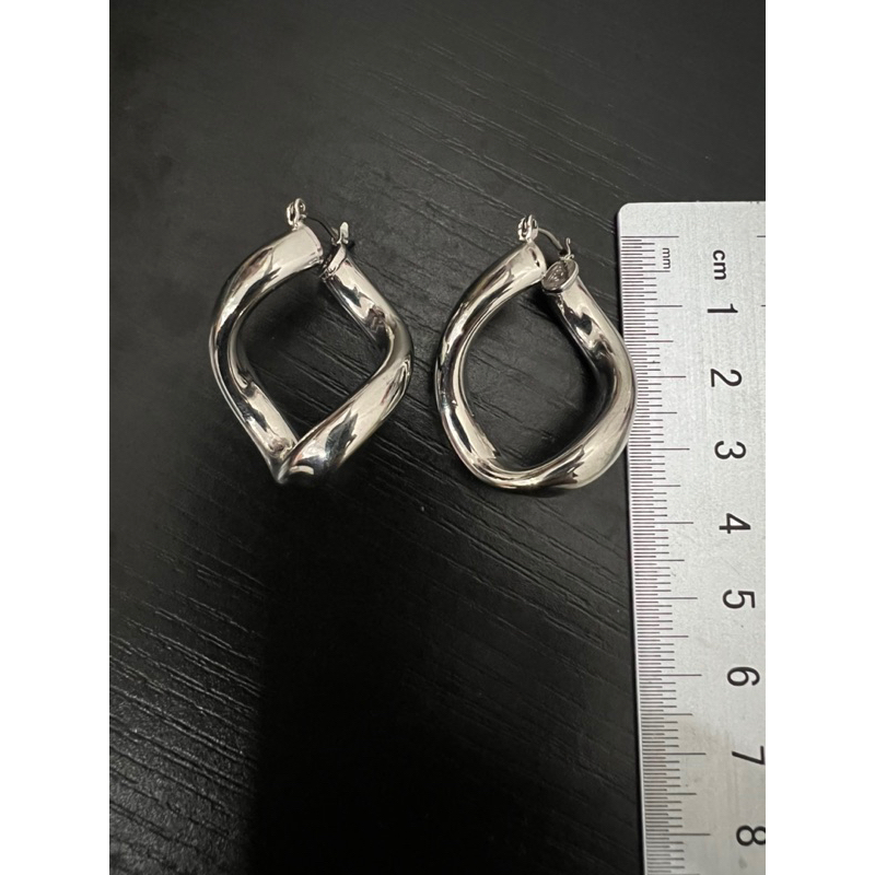 Bông tai kim loại độc đáo