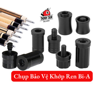 [THỊNH TÂM] Bộ Chụp Ren Bảo Vệ Chuôi Đầu Nối Cơ Bida, Bịt Ren Chốt Xuyên Tâm Gậy Bi-A 2 Khúc [ BỘ KHỚP NỐI ]