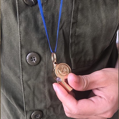 Còi đồng công an nhân dân 19/5 dành cho CSGT