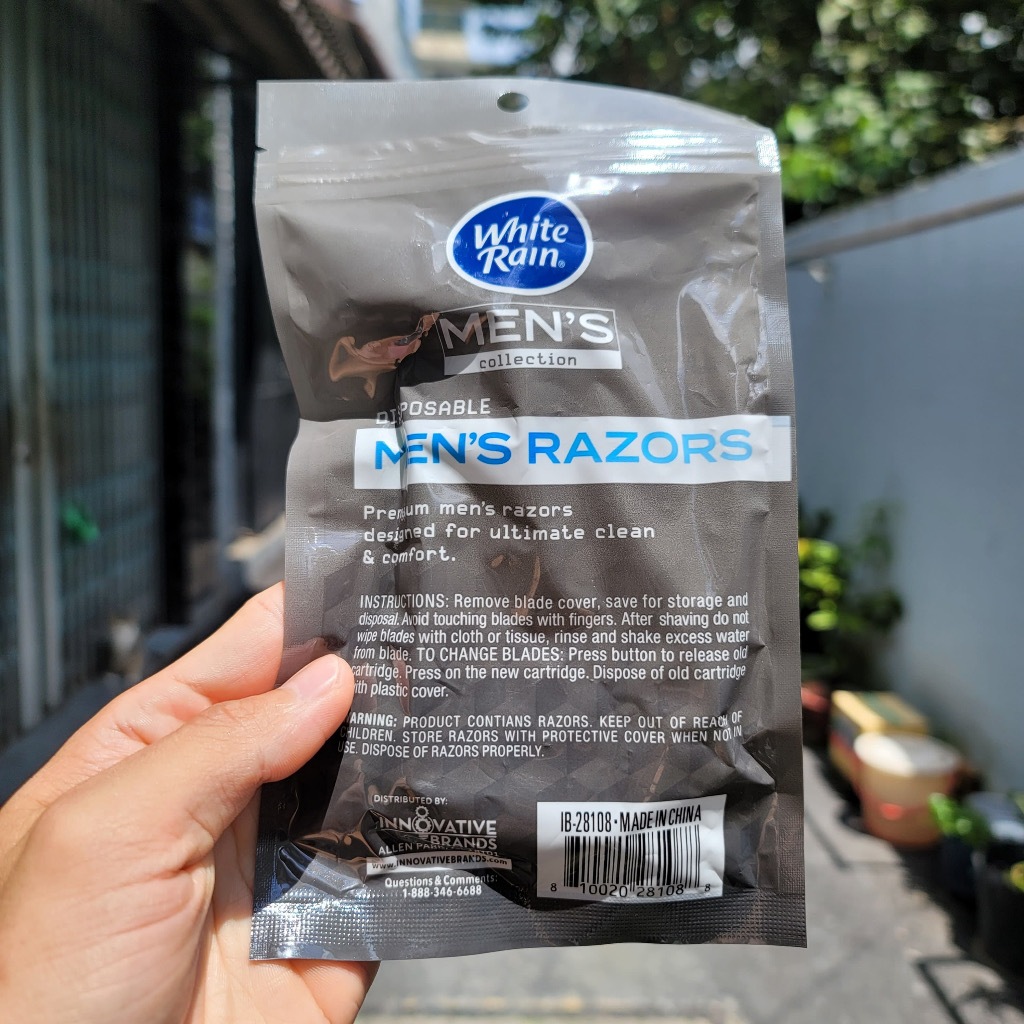 Bộ dao cạo râu White Rain Men's Razors