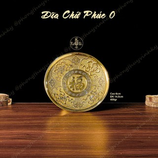 Dĩa Trái Cây 14,5cm - Vật Phẩm Đồng Thờ Cúng Vĩnh Tiến Chất Lượng Cao