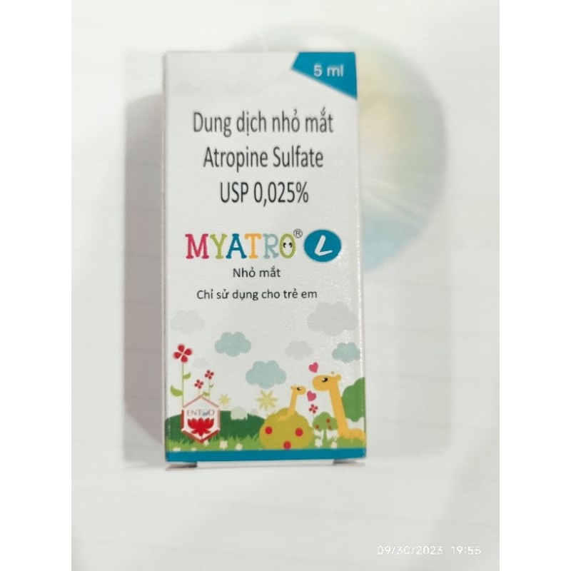 Myatro L 5ml  dành cho người cận thị