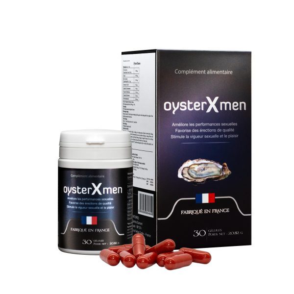 Viên uống tăng cường sinh lý nam Oyster Xmen chiết xuất tinh chất hàu biển bồi bổ cơ thể-nhập khẩu Pháp (30 viên)