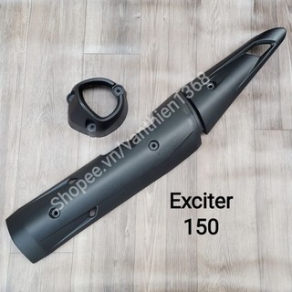 Che Pô Ốp Pô EXCITER 150 Nhựa Đen Carbon Kiểu Theo Xe