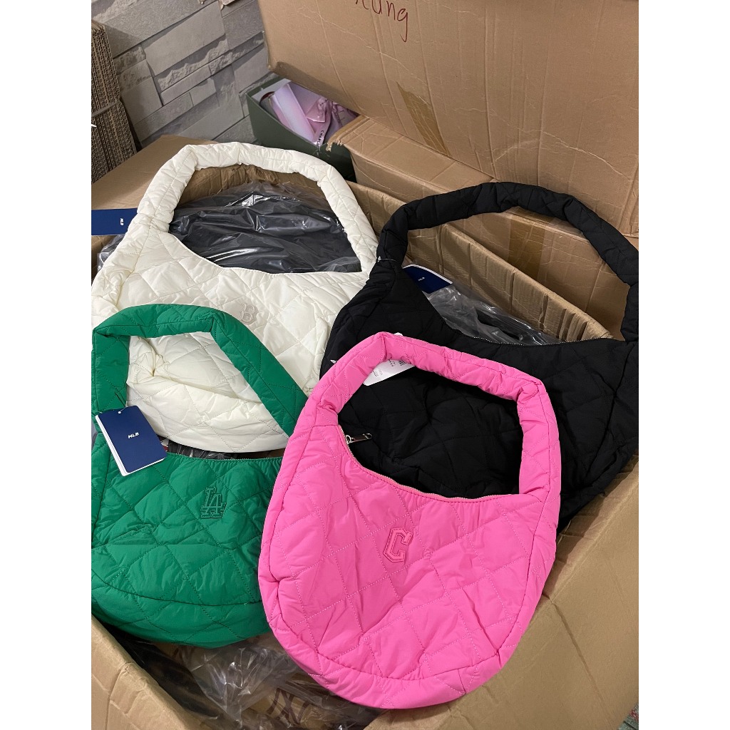 Túi Hobo Vải Dù Chống Thấm Nước Đeo Chéo/Đeo Vai - Hàng Xuất Dư Cao Cấp