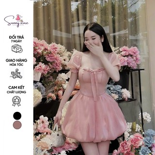 Đầm cúp ngực cổ vuông (SN129)