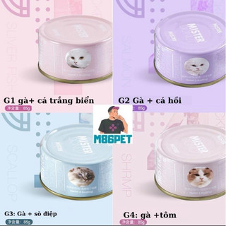 Pate mister donut dòng G m86pet cho mèo