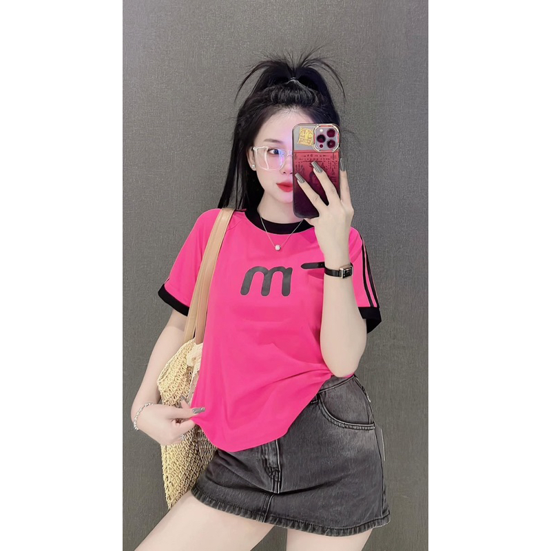 Áo phông 3158 baby tee form vừa 35-56 kg chất Cotton khô