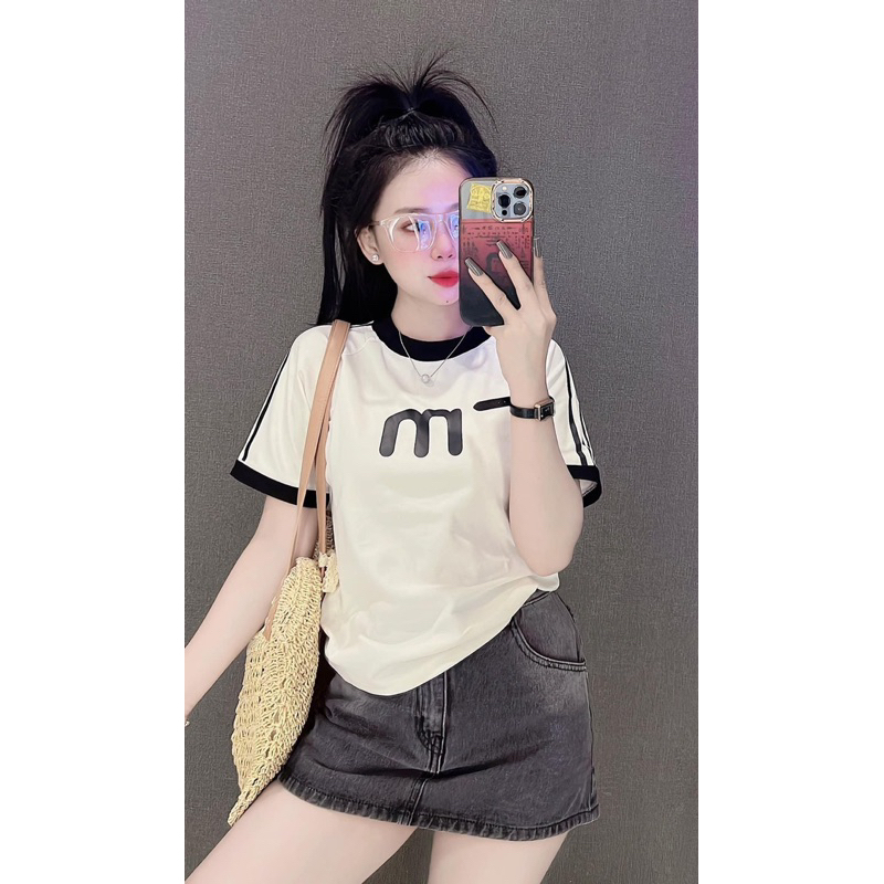 Áo phông 3158 baby tee form vừa 35-56 kg chất Cotton khô