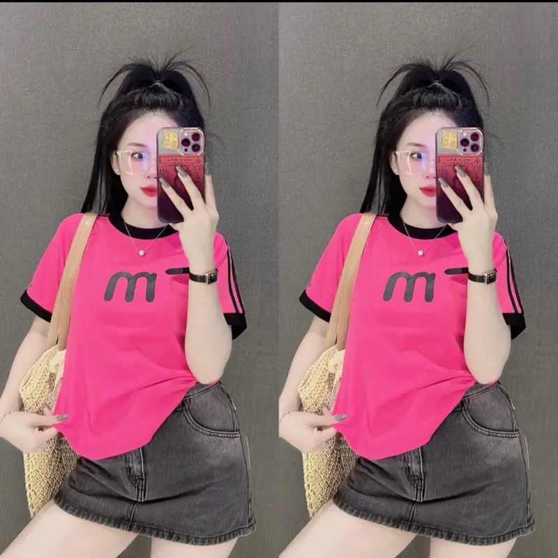 Áo phông 3158 baby tee form vừa 35-56 kg chất Cotton khô