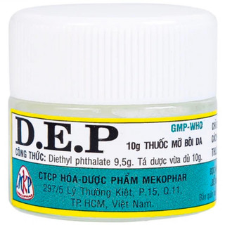 D.e.p mỡ bôi thoa ngoài da - dep mỡ - dep mỡ bôi vết muỗi đốt, chống muỗi, vắt, ngứa do côn trùng