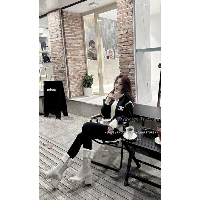 Áo Khoác Len CE LINE Hàng QCL1