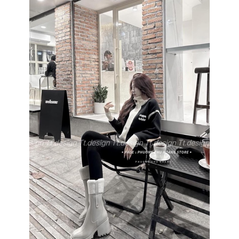 Áo Khoác Len CE LINE Hàng QCL1