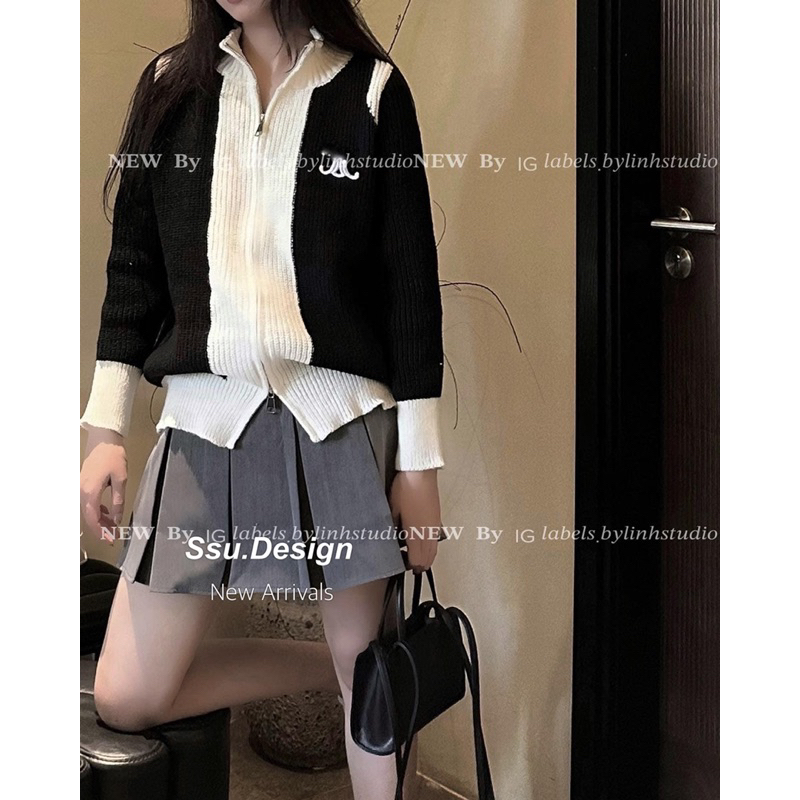 Áo Khoác Len CE LINE Hàng QCL1