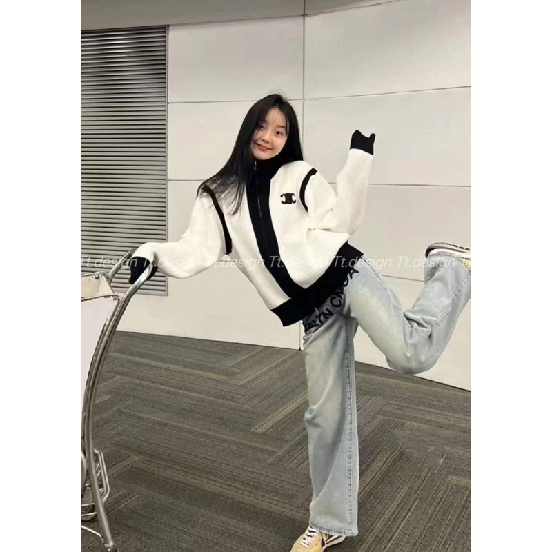 Áo Khoác Len CE LINE Hàng QCL1