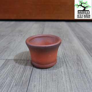 chậu đất nung đỏ bonsai mini 5x5