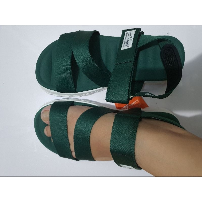 Sandal hàng nội địa quai dù cao 3.5 cm hàng xịn đi êm chân