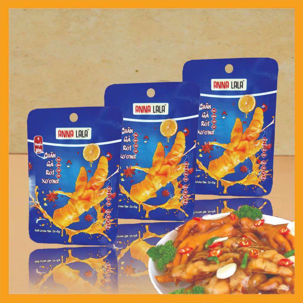 COMBO 20 CHÂN GÀ ANNA LALA - Chân gà rút xương tiện lợi