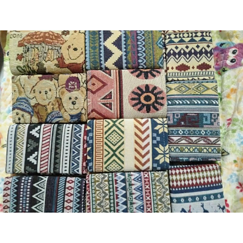 🌈Ví tiền ngắn kiểu thổ cẩm phù hợp cho các bạn nam - nữ 🌷