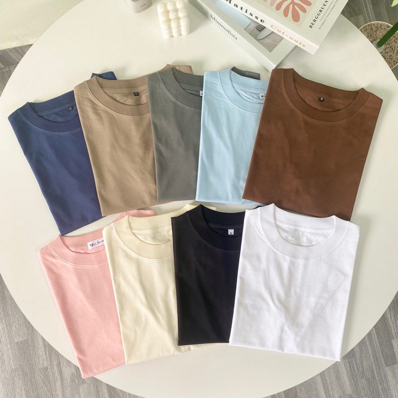 Áo Thun Baby Tee - Trơn Basic Đủ Màu