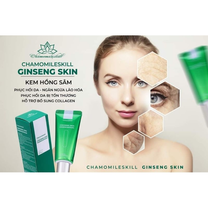 Kem hồng sâm Chamomileskill