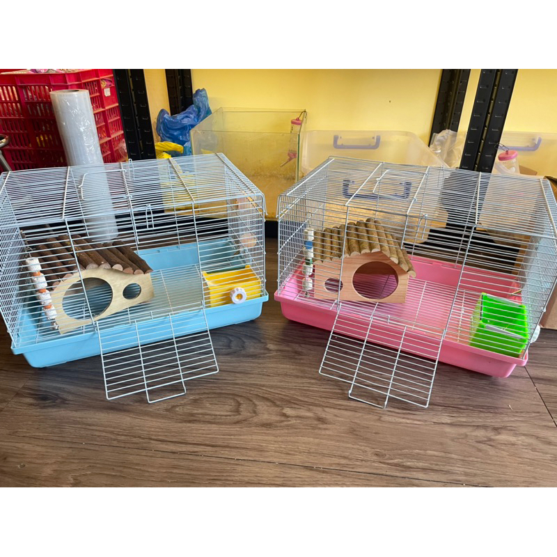 Lồng Cho Bọ ú,thỏ 47x30x30 full bộ kèm lưới đáy tách phân .