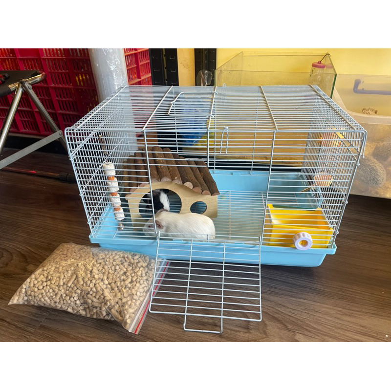 Lồng Cho Bọ ú,thỏ 47x30x30 full bộ kèm lưới đáy tách phân .