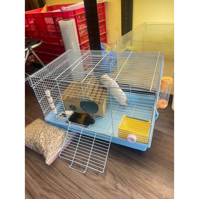 Lồng Cho Bọ ú,thỏ 47x30x30 full bộ kèm lưới đáy tách phân .