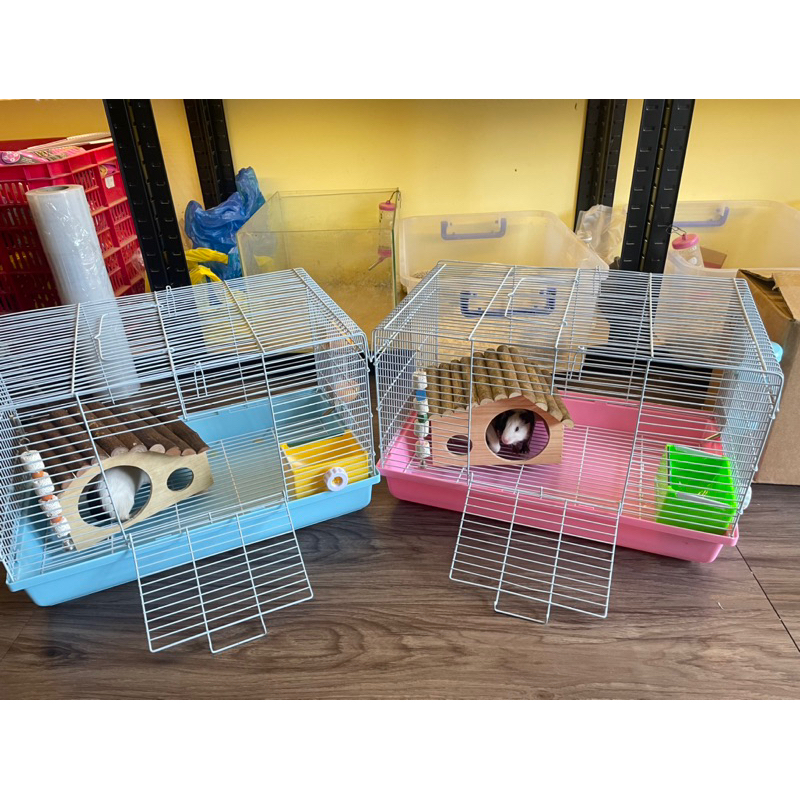 Lồng Cho Bọ ú,thỏ 47x30x30 full bộ kèm lưới đáy tách phân .