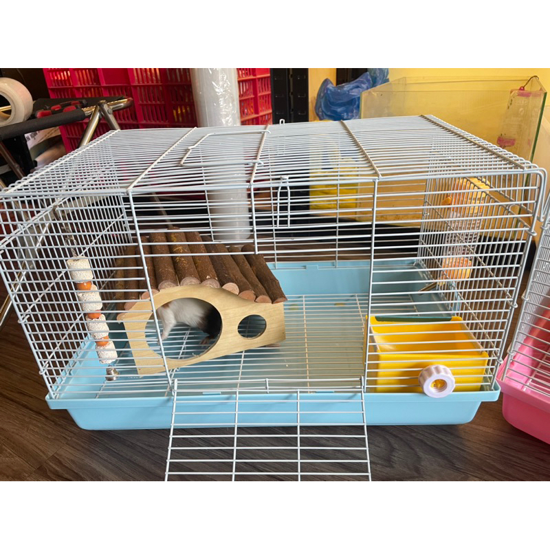 Lồng Cho Bọ ú,thỏ 47x30x30 full bộ kèm lưới đáy tách phân .