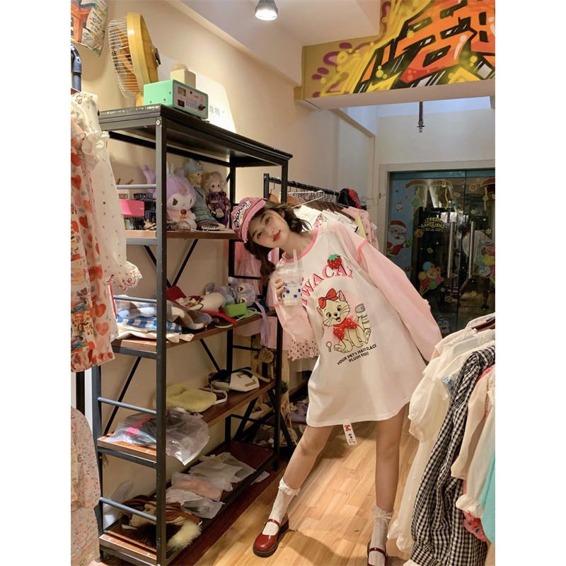 Áo thun mèo xinh Jiwa