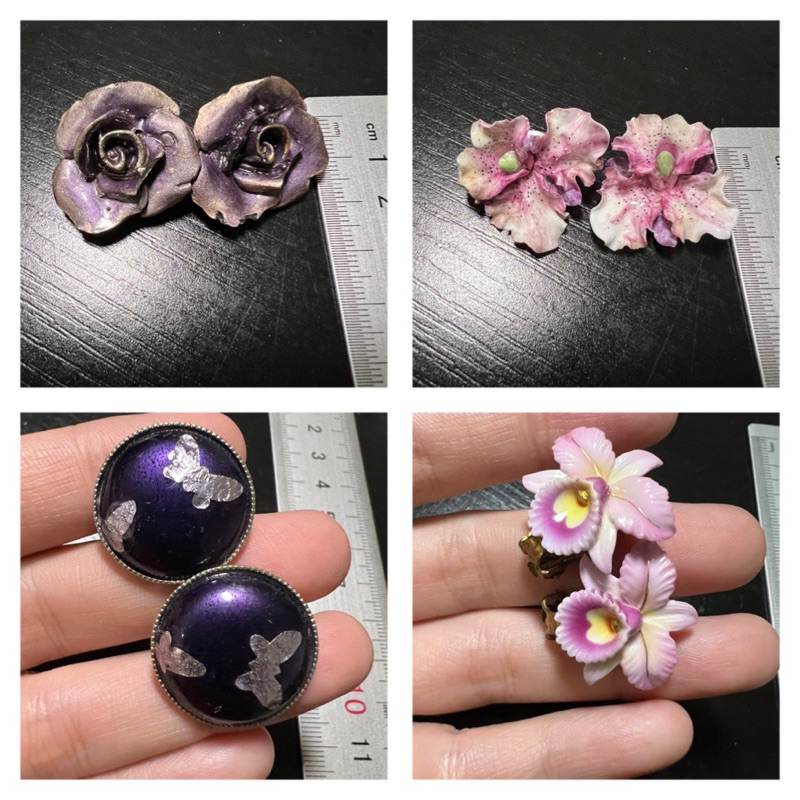 Bông tai bằng gốm, tinh xảo