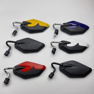 kính/ gương chiếu hậu Yamaha Exciter/ Sirius/Honda/Suzuk chân cong 10 ly xi inox - gắn mọi loại xe [giá 1 kính bên trái]