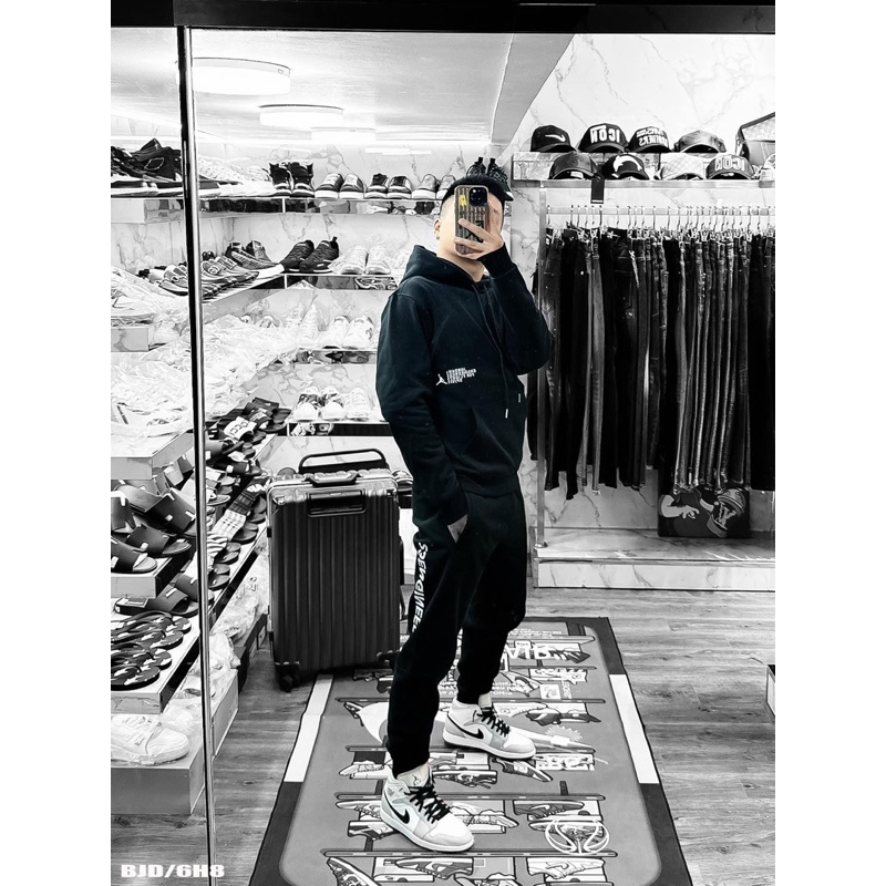 Bộ thể thao hodie có mũ siêu đẹp hàng chuẩn nét căng từng sợi chỉ