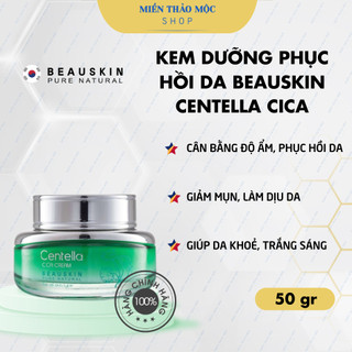 Kem dưỡng da chiết xuất rau má beauskin centella cica tái tạo phục hồi da, ngăn ngừa lão hóa 50gr | miền thảo mộc shop