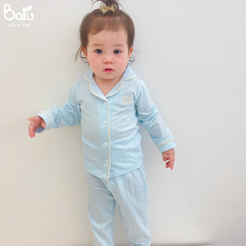 Bộ dài tay Pyzama Balu cho bé trai bé gái