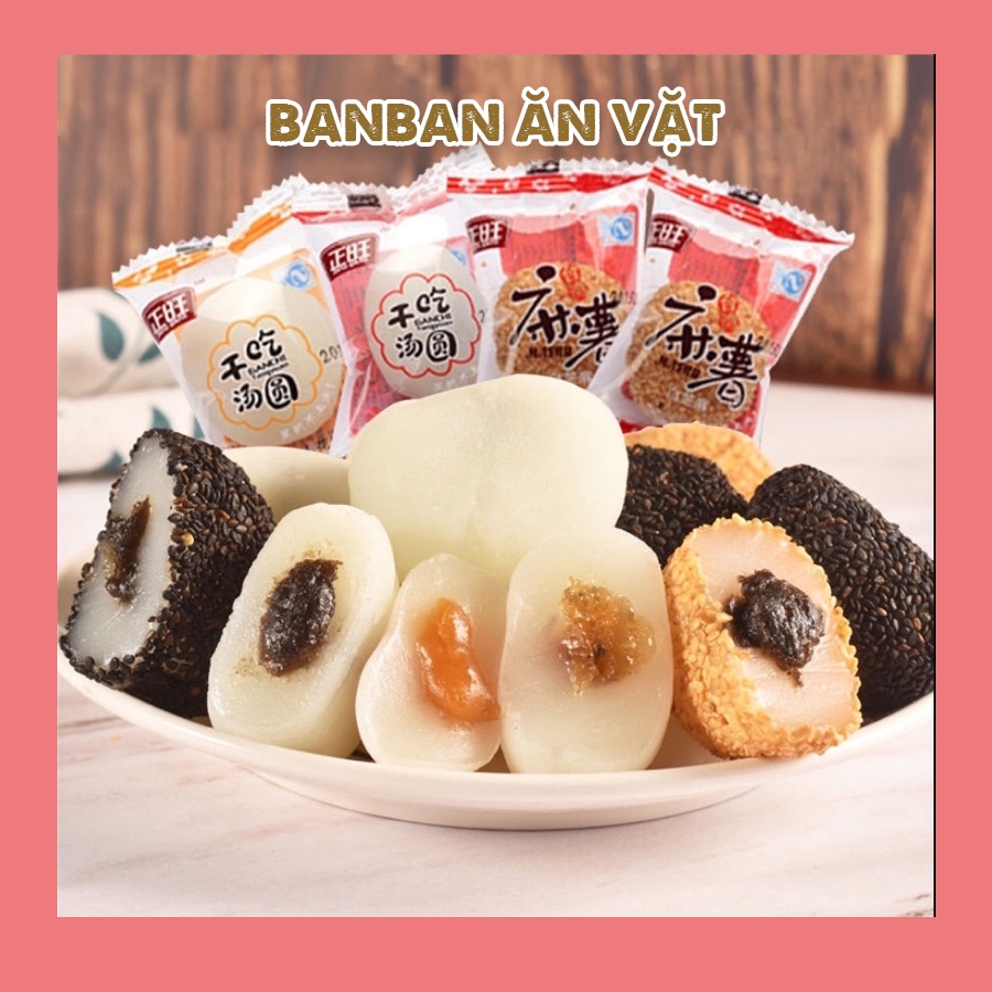 Bánh Mochi tròn mix vị - Loại ngon Date mới