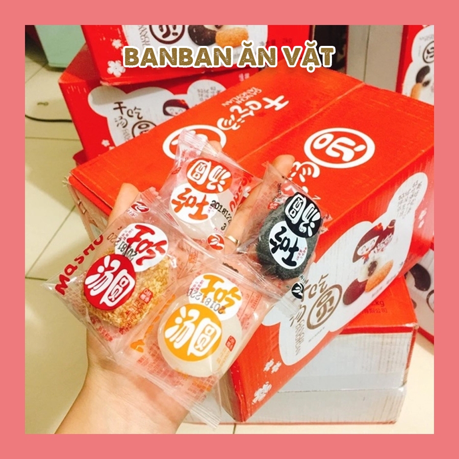 Bánh Mochi tròn mix vị - Loại ngon Date mới