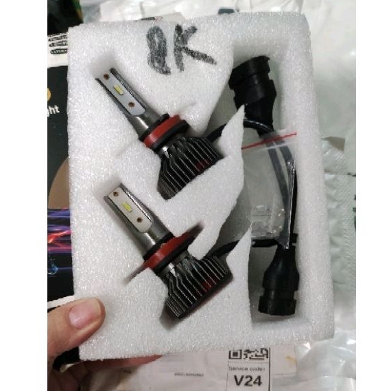 1 cặp bóng đèn pha led H4 H7 H8 H10 9012 H11 H27 9005 HB3 9006 HB4 H1