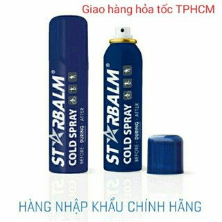 [Date 2027] Chai xịt lạnh Starbalm Cold Spray 150ml - Hàng nhập khẩu chính hãng