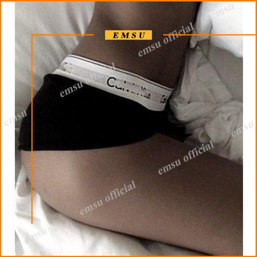 Quần Lót Dáng Đùi Nữ Underwear Boxer Calvin Klein Thể Thao Chất Vải Cotton Co Dãn Mềm Mịn