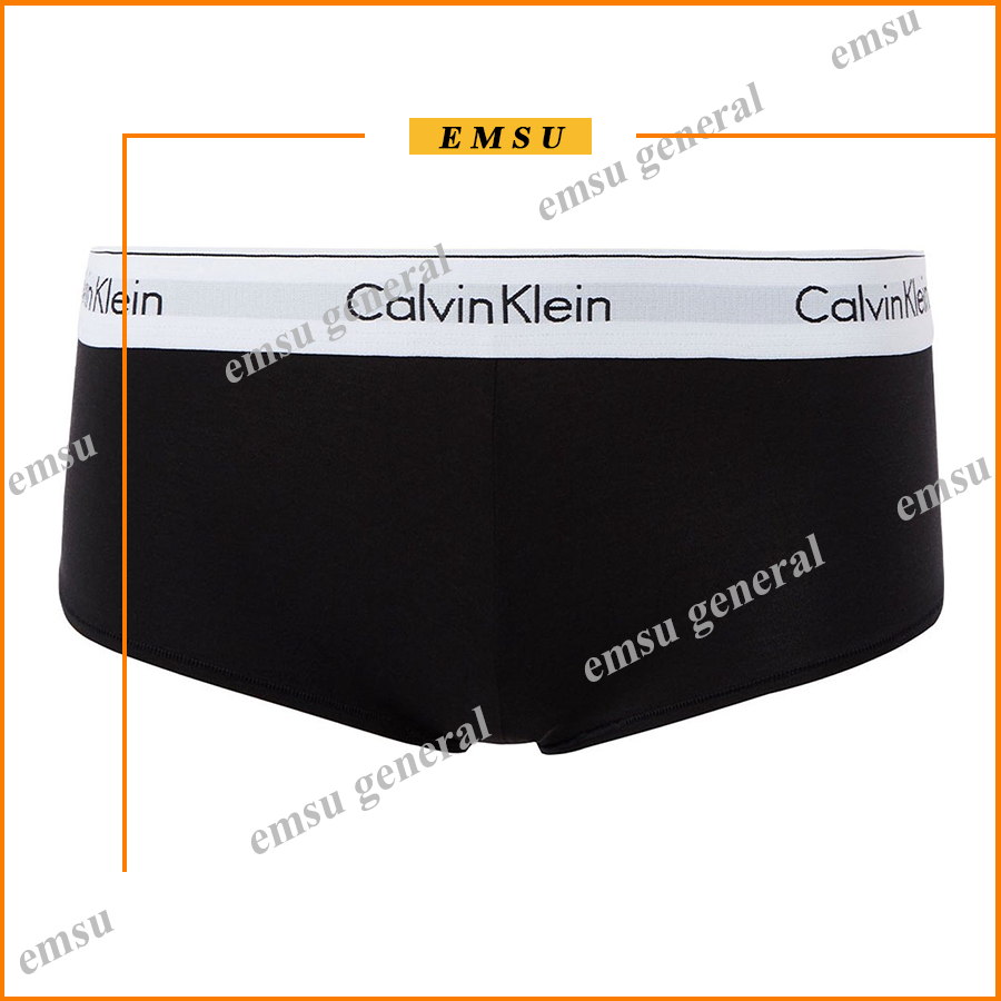 Quần Lót Dáng Đùi Nữ Underwear Boxer Calvin Klein Thể Thao Chất Vải Cotton Co Dãn Mềm Mịn