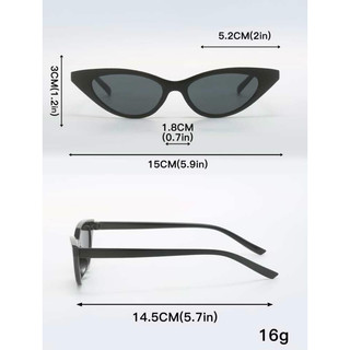 [ORDER SHEIN] Set 4 Kính Đen